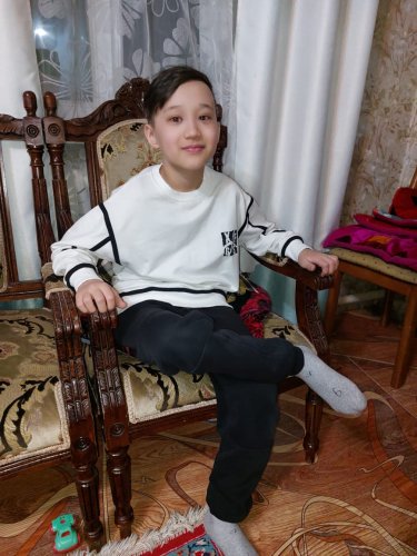 Айбек Алтынбек, ученик 5 класса «Е» школы гимназии № 60 города Алматы 